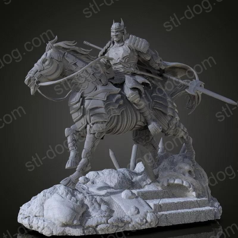 蝙蝠侠武士(Samurai Batman Shogun) 3D打印图纸